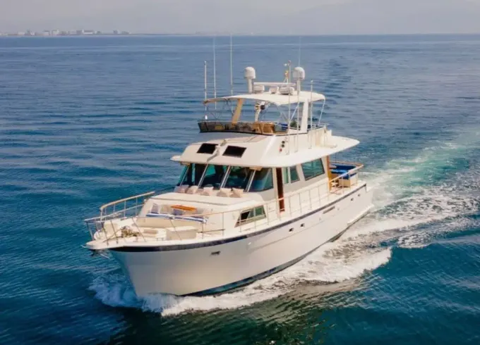 Hatteras 61ft Luxury Yacht Charter in Nuevo Vallarta for up to 20 Guests
