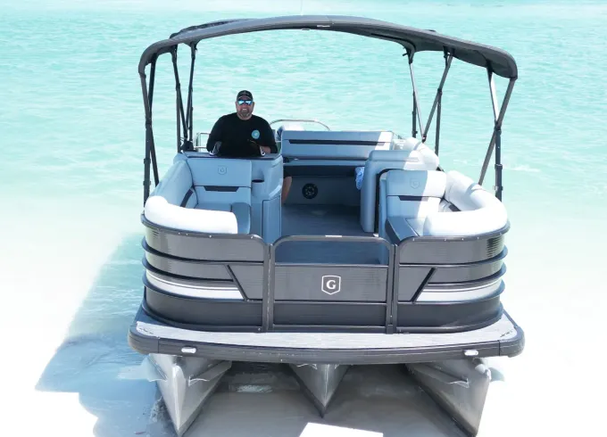 Naples & Keewaydin Private Charter on a LUXURY Godfrey -  All you need included!