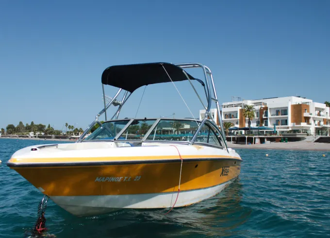 Kalamata Kitires Boat Tour. Small caves, Kitries village and open Mediterranean