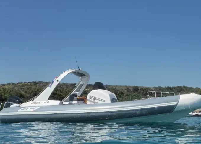 Rent the Panamera Yacht Rib Boat for Croatian Island Exploration