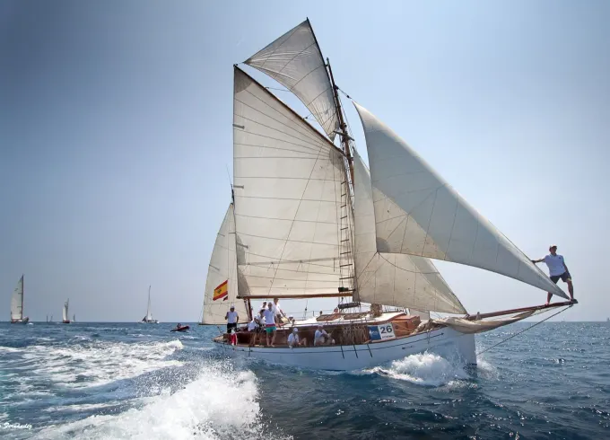 Private charter tour 37 America's Cup in Bon Temps 1926
