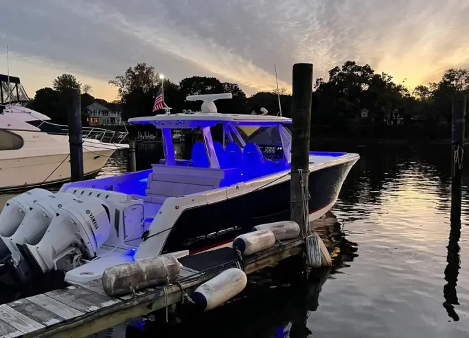 ''3 BuOYS'' Regal 38 SAV Motor Yacht Rental in West Palm Beach