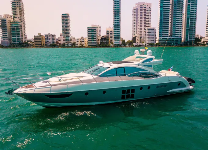 Deal of the Day! Azimut S 62 Ft Yacht for Rent in Cartagena, Colombia