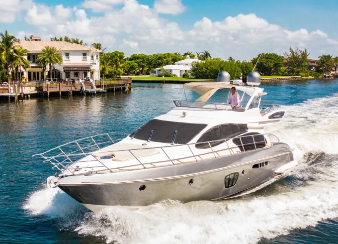 Azimut 60’ Power Mega Yacht Charter In Miami Beach!