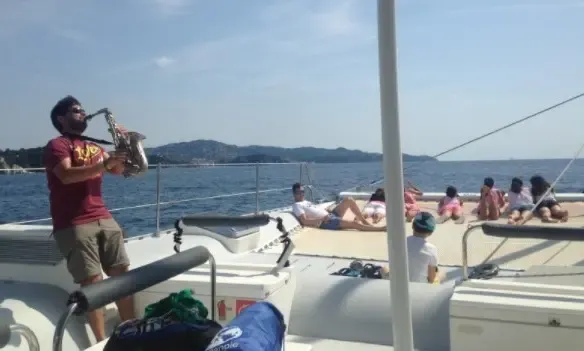 Cruising Catamaran for max. 75, and max. 115 Guests in Barcelona