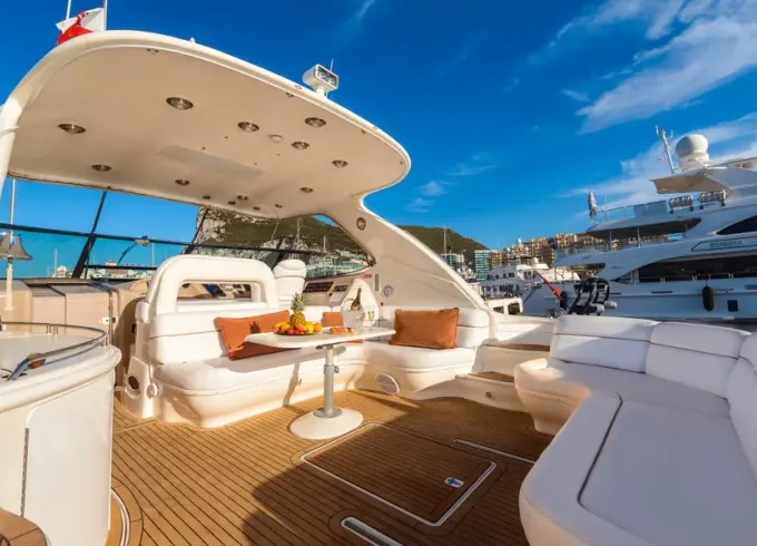 Charter 54' Sea Ray 540 Sundancer Luxury Yacht in Gibraltar