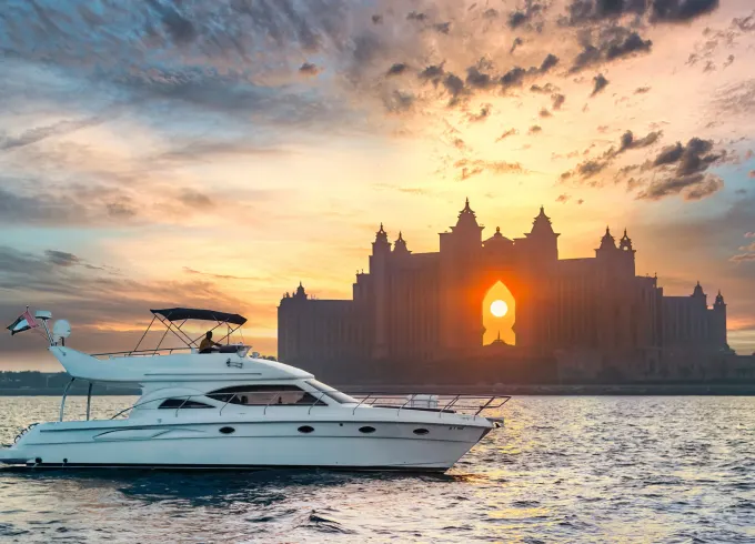 Charter 50ft Seamaster Luxury Yacht in Dubai for up to 19 people
