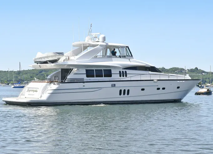84 Viking princess super luxury yacht marina del Rey