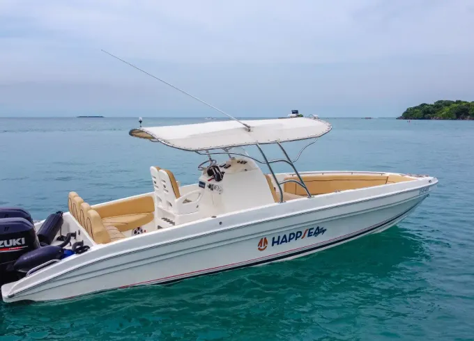 Private 29ft Island Hopping Boat for 12 | Cartagena & Rosario Islands