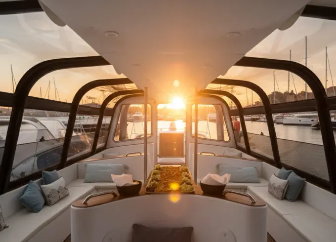 Lisbon: Private Sunrise Cruise with Coffee and Pastries