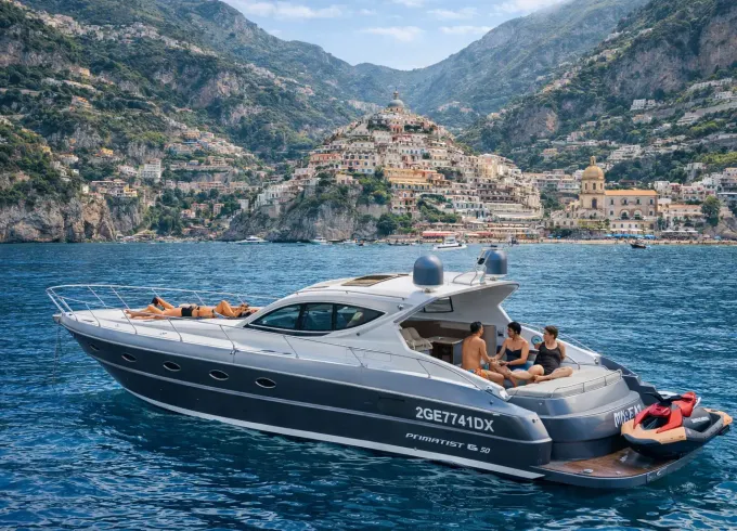 Primatist G50 ft Elite Yacht on the Amalfi Coast or Capri