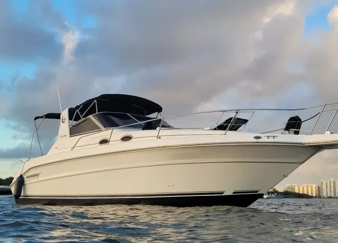 Captained 33ft Sea Ray Sundancer Boat