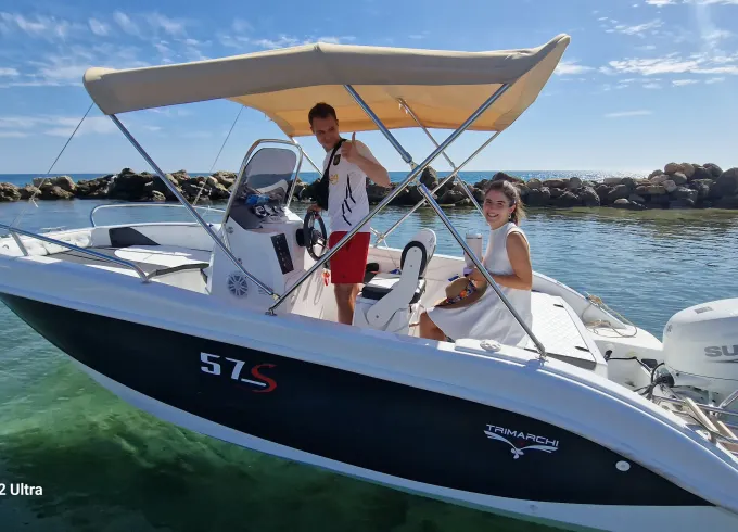 Trimarchi 57S Pro Deck Boat: Explore the Sicilian Coast in Comfort