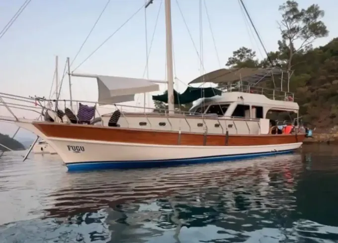 Luxury Gulet Charter in Göcek: 18 Meters, Blue Cruise for 6 Guests