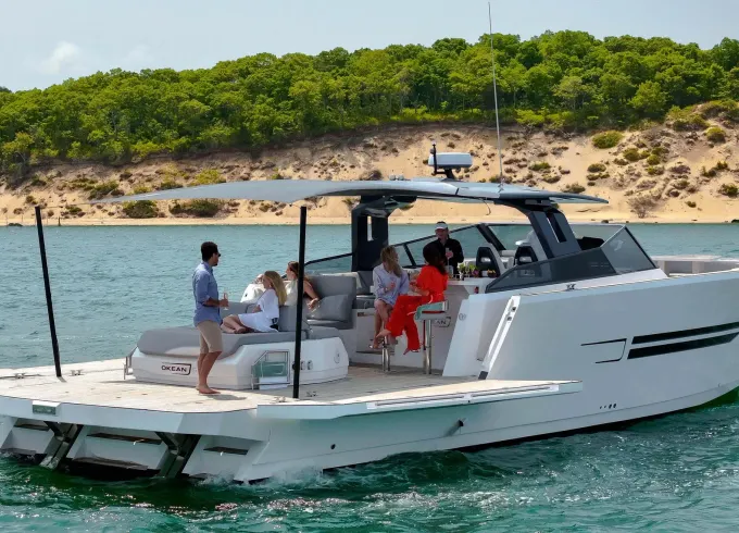57' 2024 Okean + 2 Seabobs Yacht Charter in Sag Harbor, New York