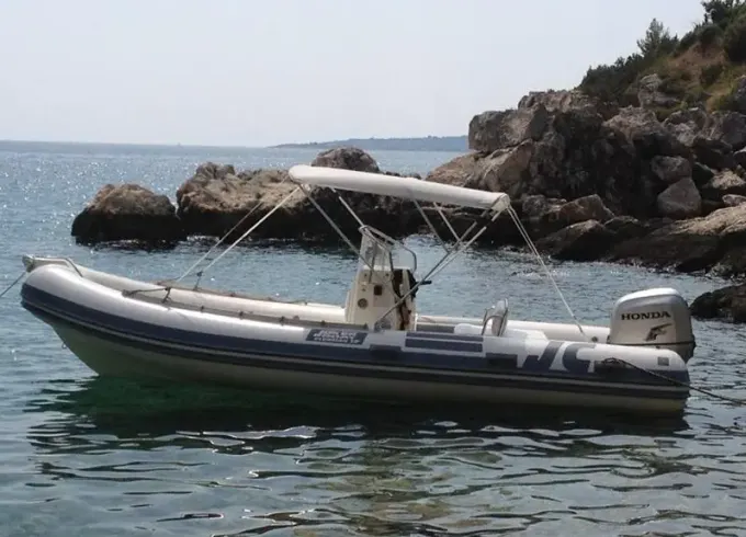 Rent 19' Jokerboat Clubman Rigid Inflatable Boat in Okrug Gornji, Croatia