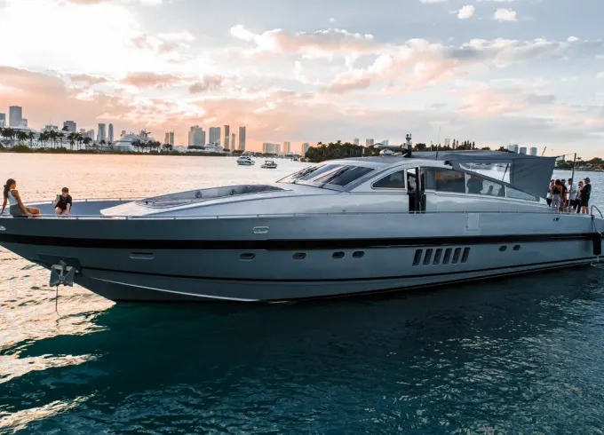 "Just For Fun" Leopard 92 Power Mega Yacht Rental in North Bay Village, Florida