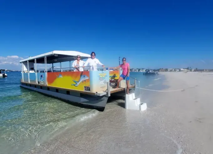 40ft Party Pontoon-17 Passenger with Captain and Crew-COI-St Pete Beach FL