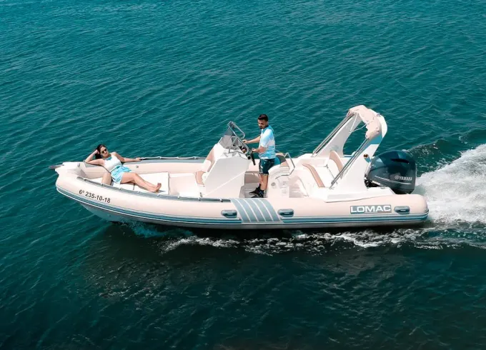 Rent a Lomac 660 IN Inflatable Boat In Roses