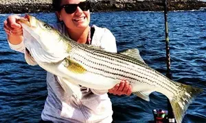 Wells Harbor Fishing Charter on 25ft C-Hawk Pilot House