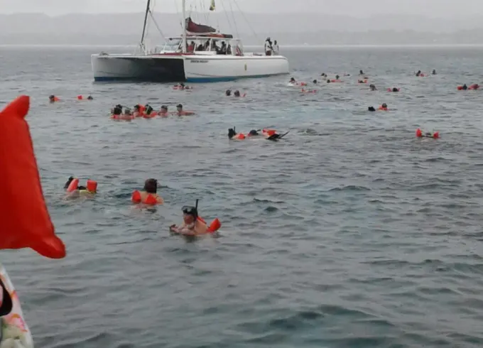 Reggae Catamaran Negril Sail Snorkel and Sunset Tour