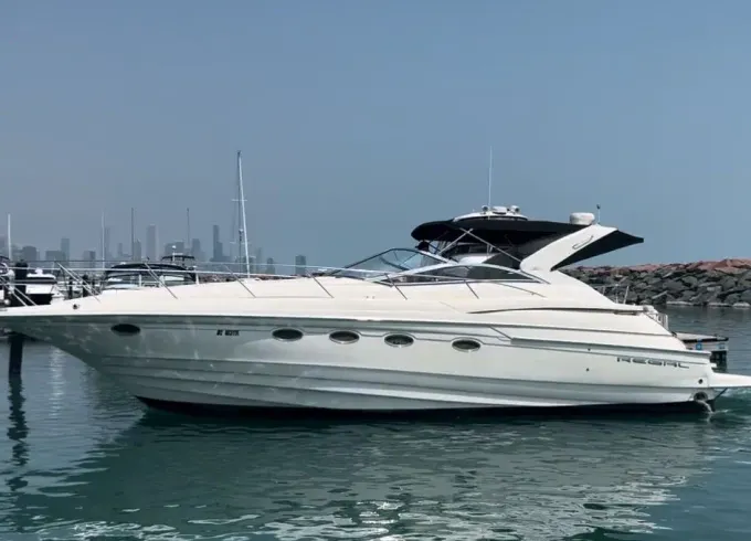 44ft Regal Luxury Yacht Perfect for Playpen Parties and Lake Michigan Cruises!