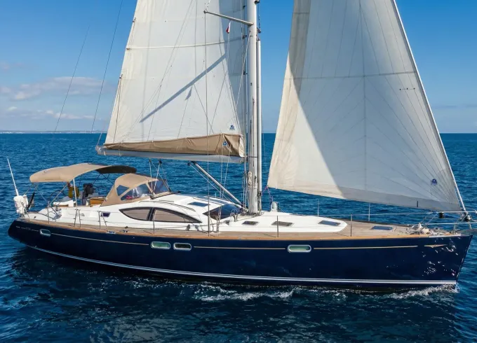 Beautiful Sailing Yacht Sun Odyssey 54DS in Antibes, France