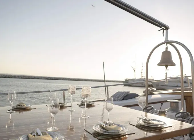 Charter the "Cosmos" Traditional Motor Sailer in Kallithea, Greece