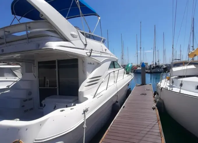 Sea Ray 40' for luxury trip to Balandra and Isla Espiritu Santo, Mexico
