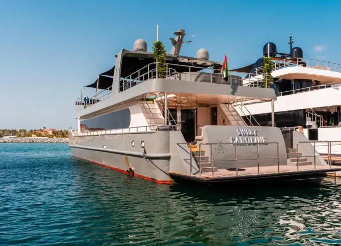 Luxury party Yacht 125ft capacity 90 guest in Dubai Marina