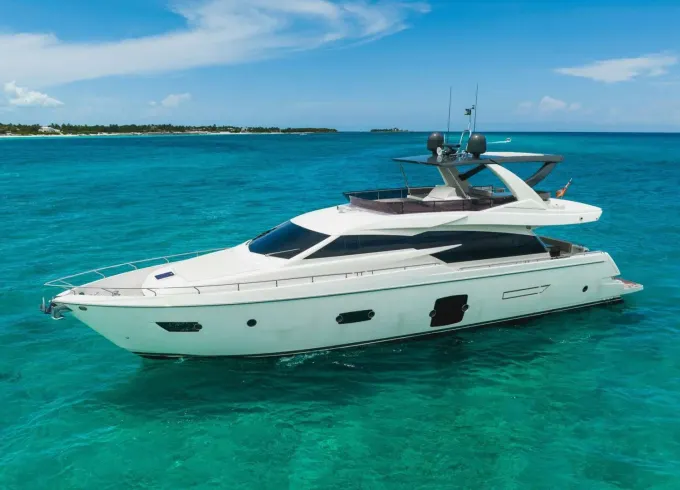 Deal of the Week! 78' Ferretti Yacht for Rent in Miami, Florida.