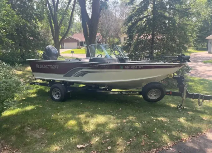 175 Alumacraft Trophy Fishing Boat
