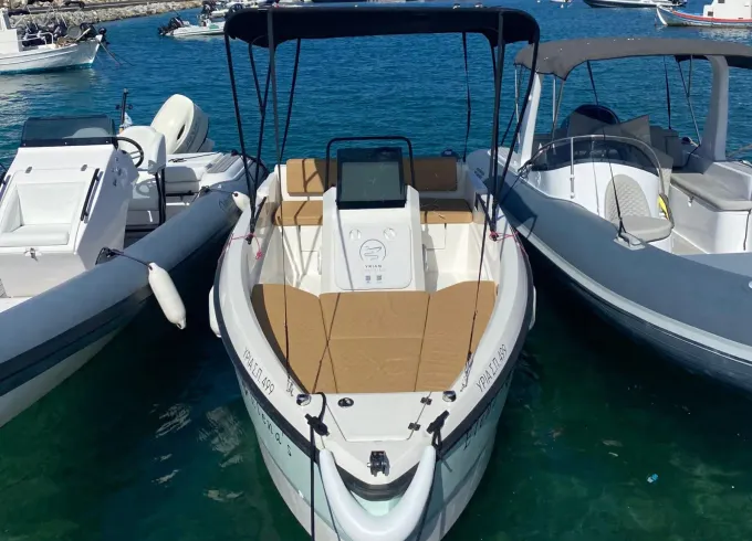 Yria - 16ft Compass Private Boat Rental in Paros - License Free