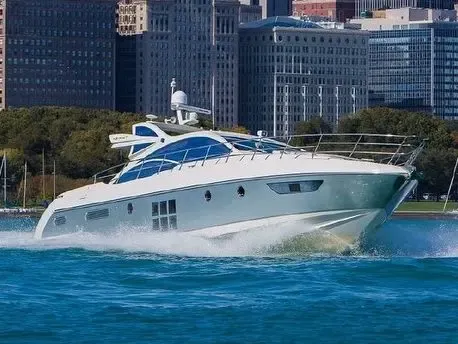 Italian Luxury Azimut 63ft Yacht Charter for 12 Guests in Chicago