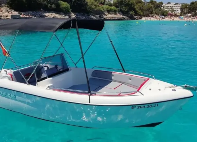 15ft Pegazus 460 Powerboat in Andratx - Without License Boat for 5 people