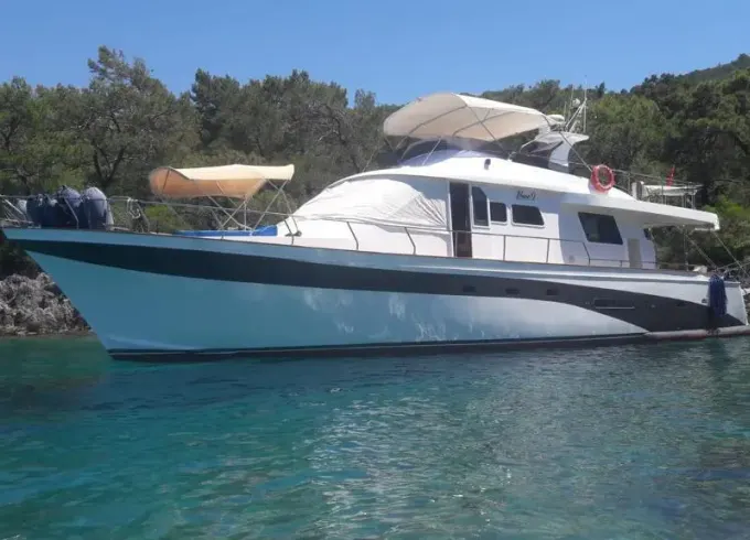 Private Fethiye Bay Yacht Trip with Sunset on 69ft Custom Yacht