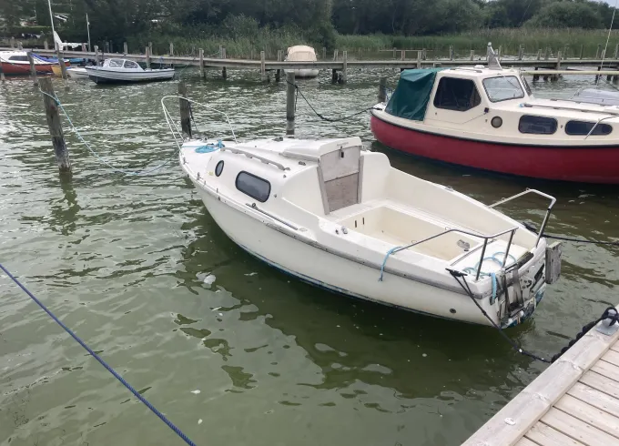 Boat In The Lake Søndersø At Maribo Lolland