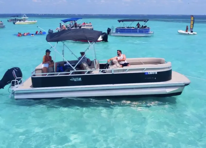 Private Bareboat Pontoon Charter Near Crab Island & Destin Harbor