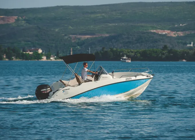 Quicksilver Center Console Rental in Tivat