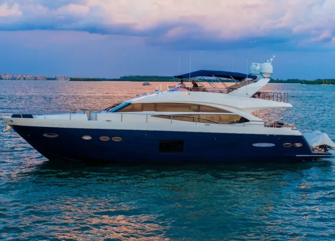 Ultimate Luxury Aboard an 80ft Princess Yacht – Cruise in Style & Comfort!