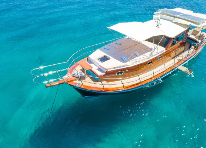 Chartered Yacht in Bodrum