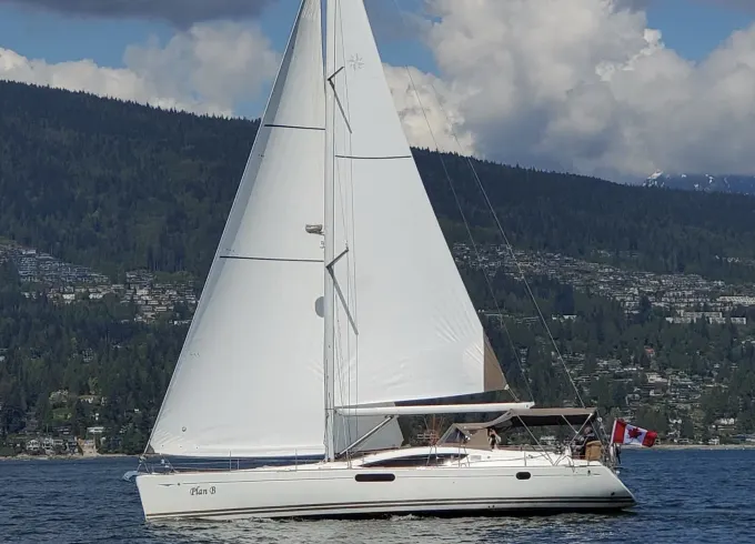 Charter Jeanneau 50 DS Sailing Yacht in English Bay
