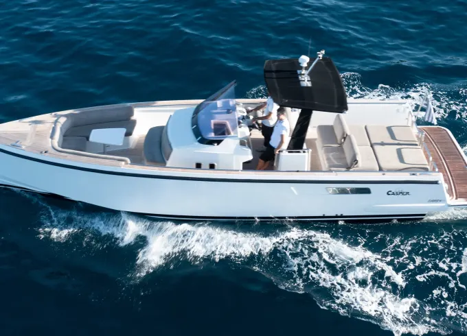 Motorboat FJORD 36 in Porto Cheli