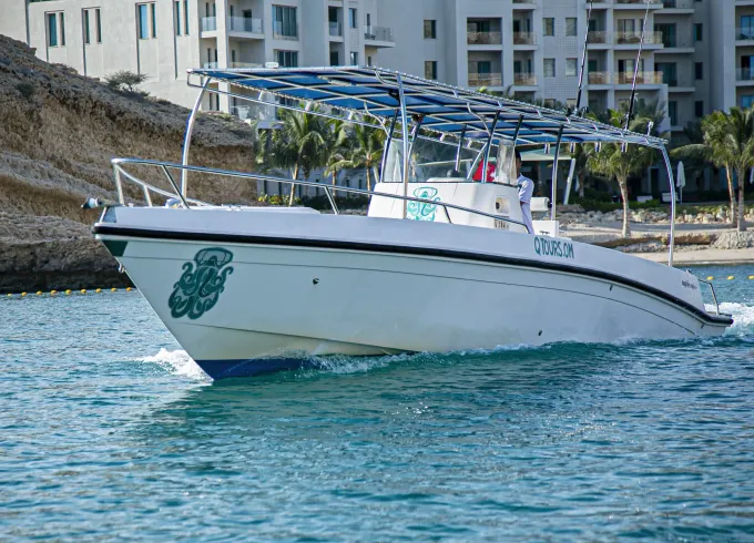 Exclusive boating experience Dolphin watching, fishing, snorkeling enhancement