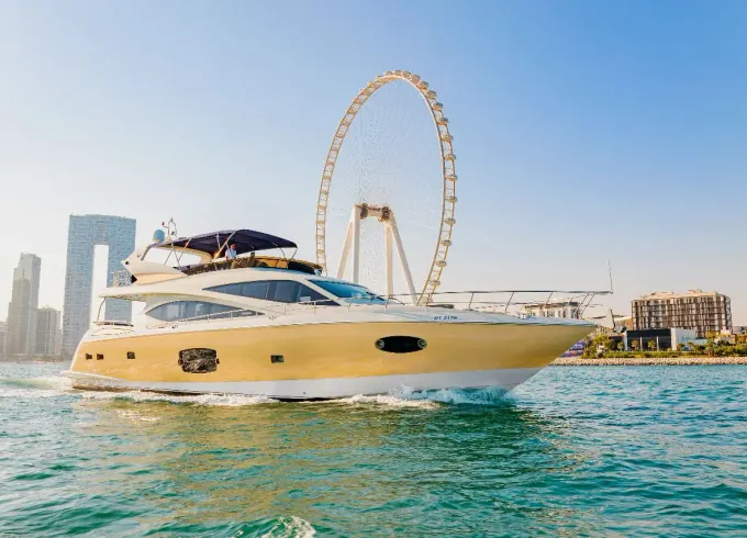 2022 Model Astra 72ft Luxury Yacht Rental in Dubai, UAE