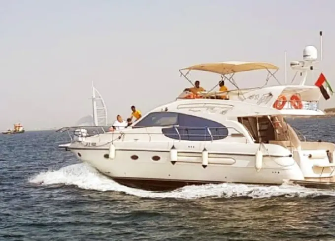 Have an amazing time in Dubai, United Arab Emirates on Sea Breeze Cozmo 52 Power Mega Yacht