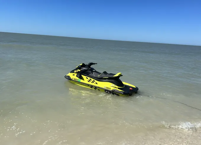 2023 Yamaha Vx 1800, 3 Seater With Cooler And Rod Holder