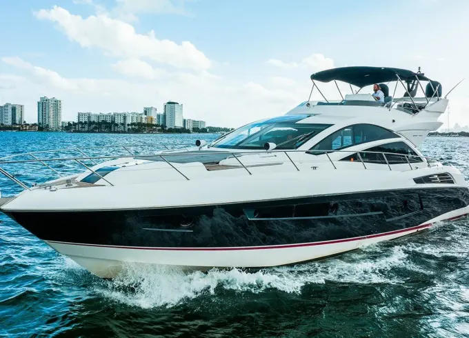 75' New Sunseeker Manhattan Mega Yacht in Miami