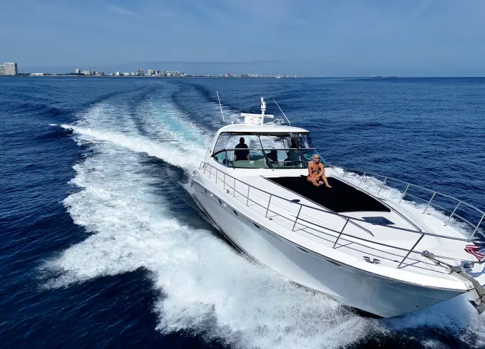 Nauti Buoyz - Sea Ray Sundancer 60 foot Private Yacht Charter - VIP Experience