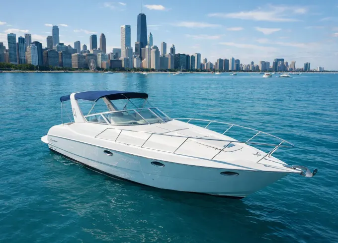 Chicago Luxury 37ft Chris-Craft Yacht | 12 Guests | Playpen and River Cruises